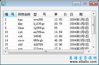 把数据库读入超级列表框