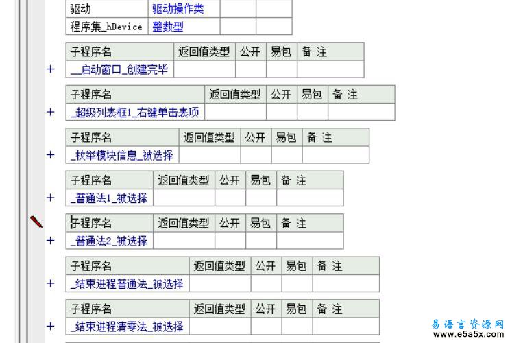 易语言进程内核操作源码