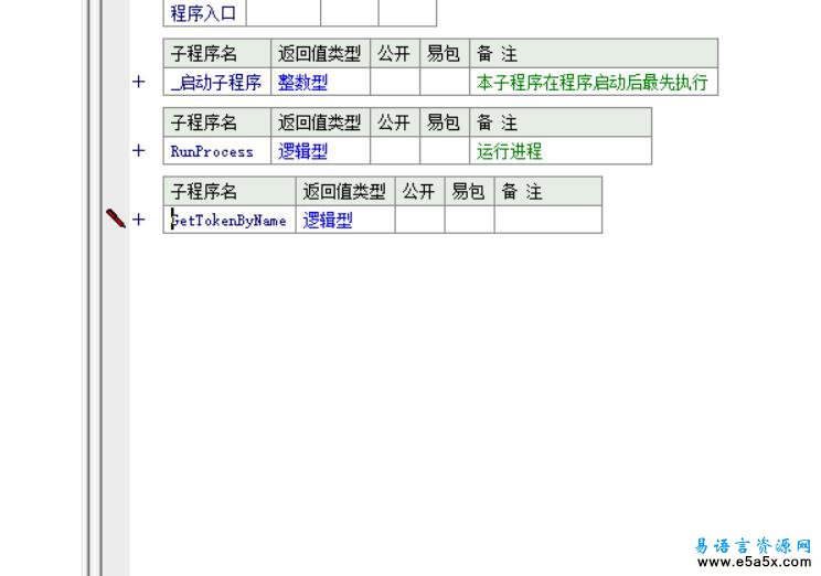 易语言CreateProcessAsUser源码