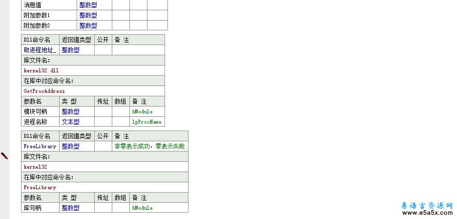 易语言动态调用插件dll源码