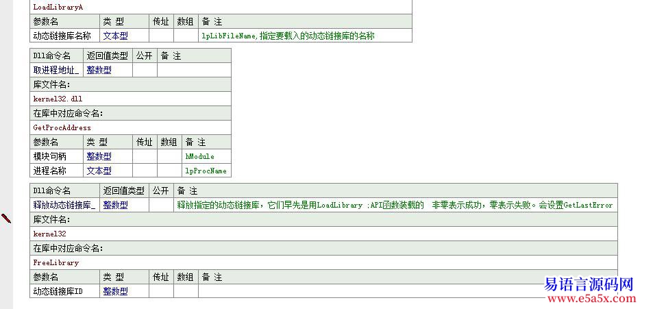 动态调用API源码可取返回值可传递多参数