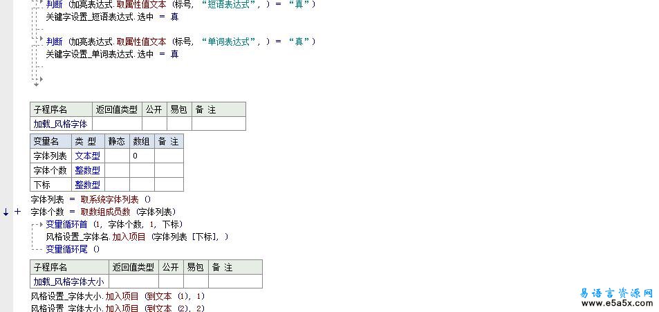 代码框中文加亮模块