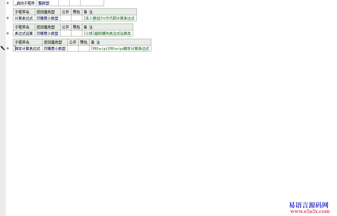 开源31行代码计算表达式另加速度测试
